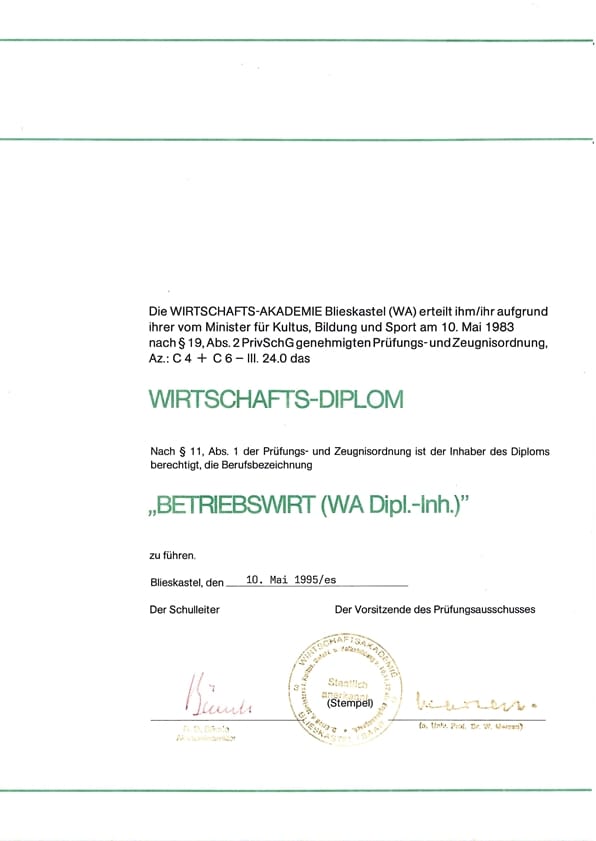 Diplom Seite 2